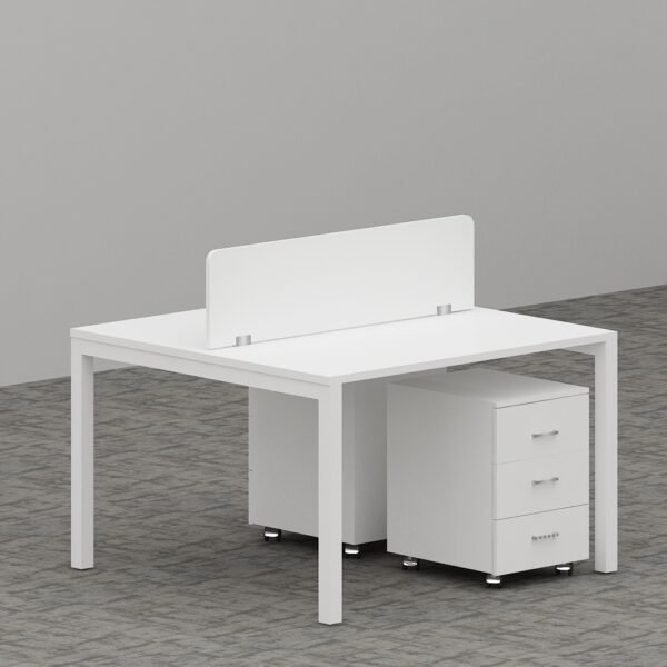 Galaxy Series Cluster of 2x Face to Face Workstation office furniture dubai