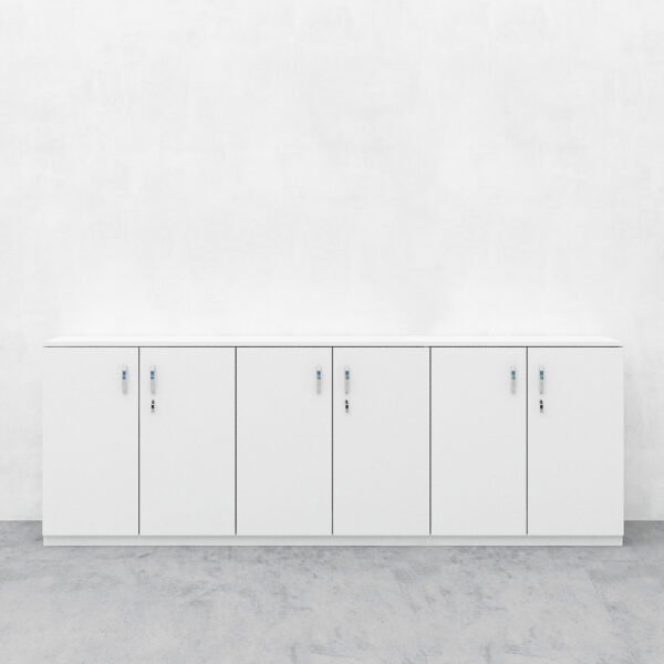 Novo Series Low Height Cabinet With 6 Door office furniture dubai