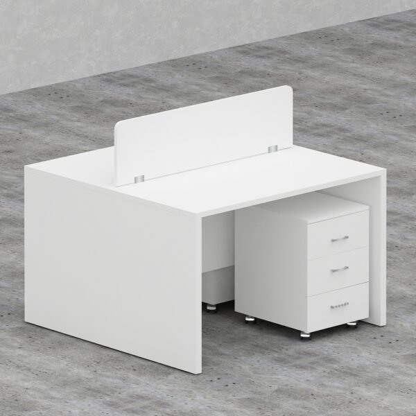 Rayan Series Cluster of 2x Face to Face Workstation office furniture dubai