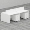 Rayan Series Cluster of 4x Face to Face Workstation office furniture dubai